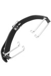 BÂILLON CROCHETS DE BOUCHE EN CUIR DARKNESS