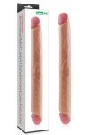 DOUBLE DILDO REALISTIC SLIM 44 X 4.5CM