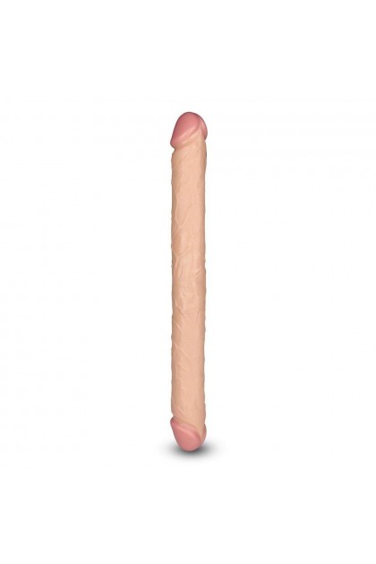 DOUBLE DILDO REALISTIC SLIM 44 X 4.5CM