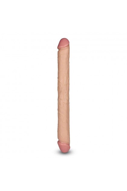 DOUBLE DILDO REALISTIC SLIM 44 X 4.5CM