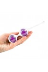 Ensemble de boules de geisha jenna violet et rose - Love Shop Avenue