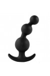 PLUG ANAL NOIR FAÇON CHAPELET PLUGZ NR. 4