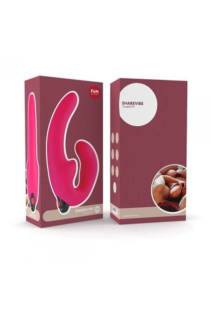 VIBROMASSEUR ROSE DE COUPLE HÉTÉRO OU HOMOSEXUEL