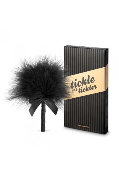 PLUMEAU COQUIN NOIR TICKLE ME TICKLER - BIJOUX INDISCRETS