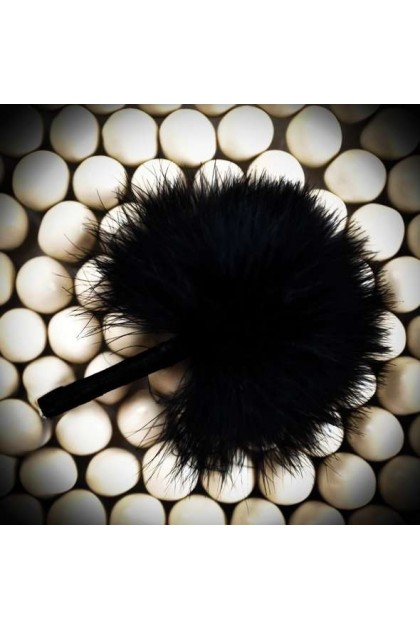 PLUMEAU COQUIN NOIR TICKLE ME TICKLER - BIJOUX INDISCRETS