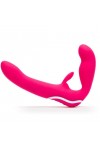 DOUBLE VIBROMASSEUR STRAPLESS USB - HAPPY RABBIT
