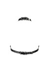 Soutien-GORGE HARNAIS NOIR A740 - OBSESSIVE - TAILLE UNIQUE