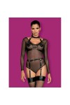 Soutien-GORGE HARNAIS NOIR A740 - OBSESSIVE - TAILLE UNIQUE