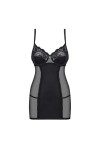 Nuisette noir amallie chemise - OBSESSIVE - S/M - Love Shop Avenue