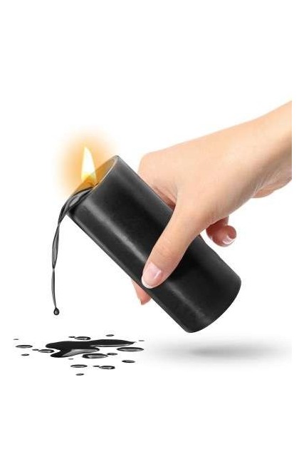 BOUGIE BASSE TEMPÉRATURE NOIRE FETISH TENTATION