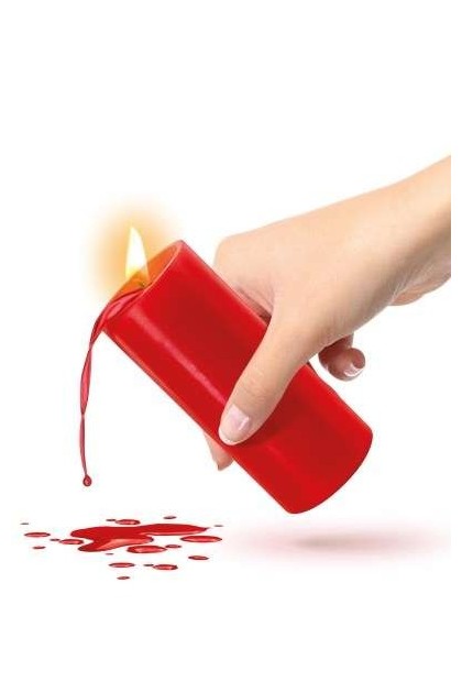 BOUGIE BASSE TEMPÉRATURE ROUGE FETISH TENTATION