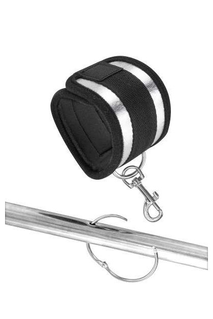 BARRE DE SOUMISSION 4 MENOTTES AJUSTABLES