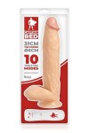 VIBROMASSEUR RÉALISTE GÉANT VENTOUSE 10 VITESSES