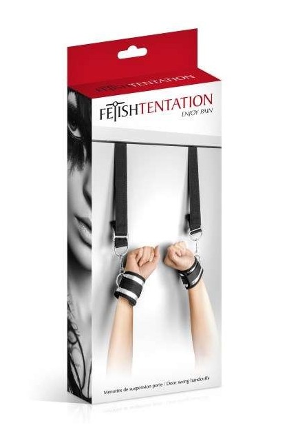 PAIRE DE MENOTTES DE SUSPENSION DE PORTE