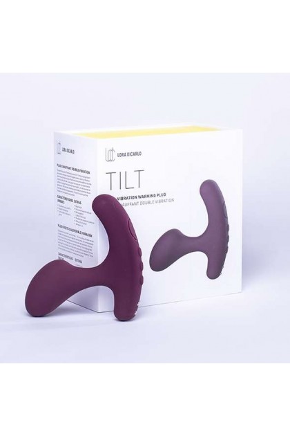 STIMULATEUR VIBRANT SPÉCIAL POINT G OU POINT P TILT - LORA DICARLO