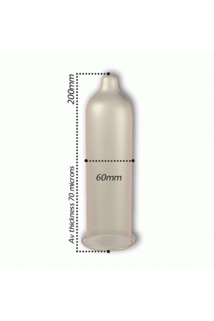 PRÉSERVATIFS GRANDE TAILLE X12