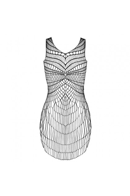 ROBE NOIR D607 DRESS - OBSESSIVE - S/M/L