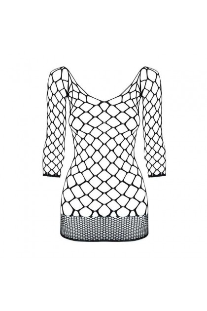 ROBE NOIR D606 DRESS - OBSESSIVE - S/M/L