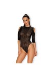BODY NOIR B130 TEDDY - OBSESSIVE - XL/XXL