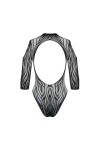 Body noir b130 teddy - OBSESSIVE - XL/XXL - Love Shop Avenue