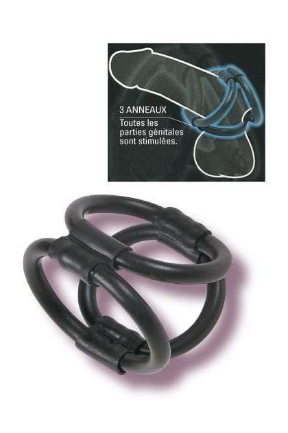 COCKRING 3 BAGUES