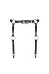 Harnais porte-JARRETELLES NOIR A741 GARTER BELT - OBSESSIVE - ONE SIZE