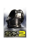Cockring/ballstretcher "cocksling version 2.0" par oxballs - NOIR