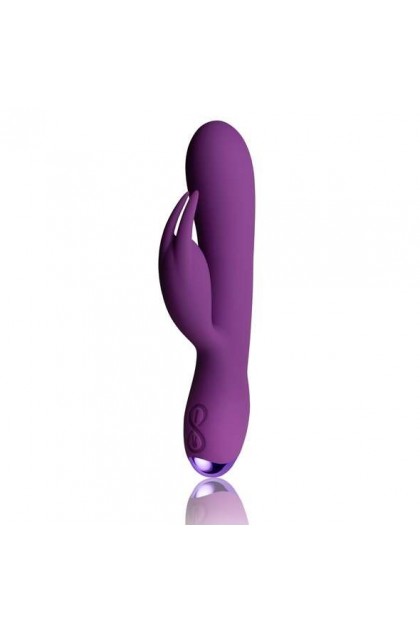 VIBROMASSEUR FLUTTER RABBIT VIOLET - ROCKS-OFF
