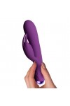 VIBROMASSEUR FLUTTER RABBIT VIOLET - ROCKS-OFF