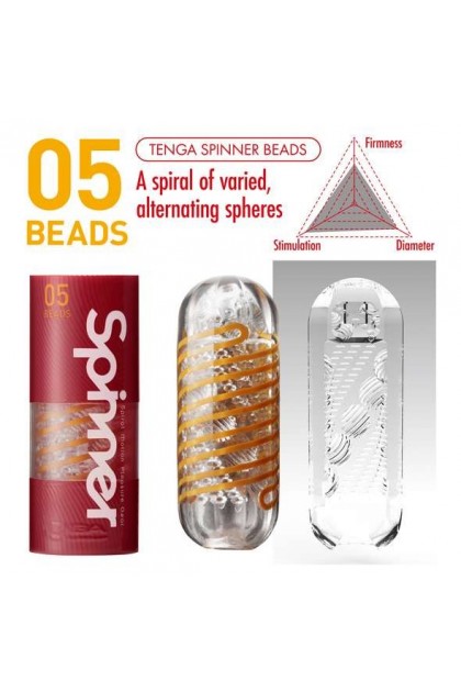 MASTURBATEUR SPINNER BEADS 05 - TENGA
