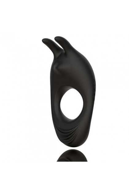 ANNEAU PÉNIEN ZEUS DUAL VIBE NOIR