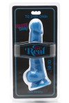 Gode happy dick 14 x 3.8 cm bleu - Love Shop Avenue