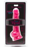 Gode happy dick 14 x 3.8 cm rose - Love Shop Avenue
