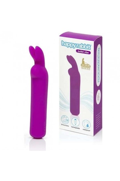 Mini vibromasseur bullet vibe violet - HAPPY RABBIT