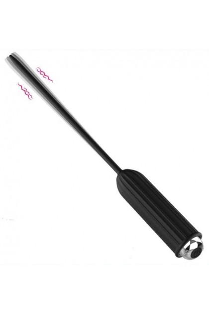 TIGE D'URÈTRE VIBRANTE GLOSSY 15CM - DIAMÈTRE 4MM
