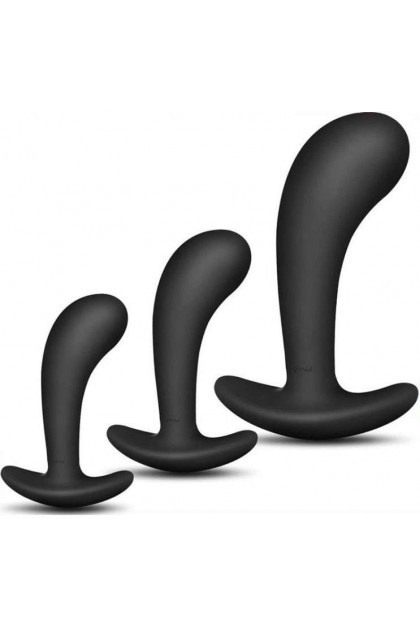 Kit de 3 mini plugs silicone - Love Shop Avenue