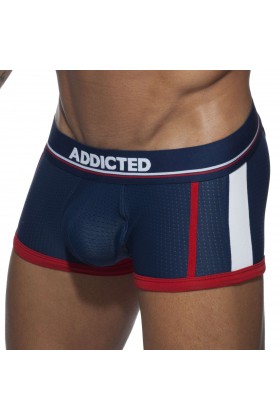 BOTTOM BOXER OPEN SPORT MESH BLEU - TAILLE S