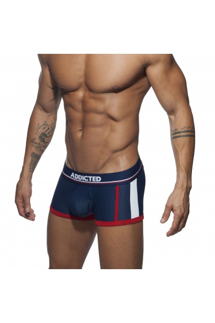 Bottom boxer open sport mesh bleu - TAILLE S - Love Shop Avenue