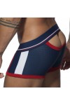 BOTTOM BOXER OPEN SPORT MESH BLEU - TAILLE M