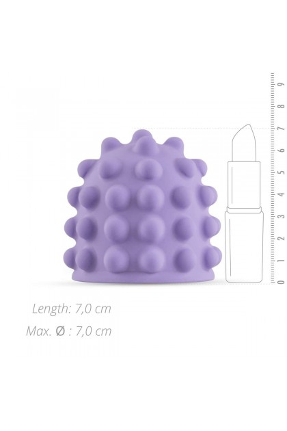 ACCESSOIRE WAND NUBBED VIOLET 58 MM MYMAGIC WAND