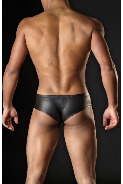BOXER COURT CHEEKY BRIEF NOIR M104 - XL