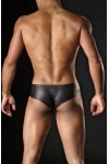BOXER COURT CHEEKY BRIEF NOIR M104 - XL