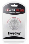 COCKRING POWER PLUS BUBBLE TRANSPARENT