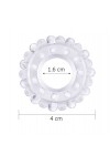 COCKRING POWER PLUS BUBBLE TRANSPARENT