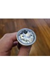 Coffret 3 plugs aluminium argent - S - M - L - STRASS BLANC - BR138