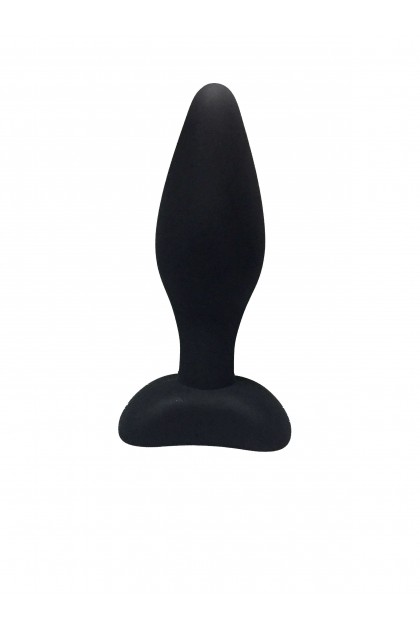 PLUG ANAL NOIR ROCKET PLUG EN SILICONE - SMALL - BR208S