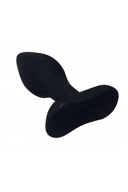 PLUG ANAL NOIR ROCKET PLUG EN SILICONE - LARGE - BR208L