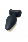 PLUG ANAL NOIR ROCKET PLUG EN SILICONE - LARGE - BR208L