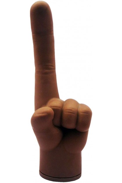 VIBROMASSEUR POINT G MAGIC FINGER RECHARGEABLE - 13051 - CHOCOLAT