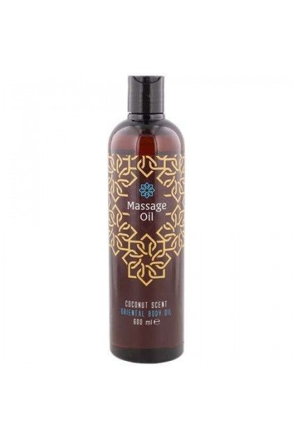 HUILE DE MASSAGE ORIENTALE STIMULANTE SAVEUR COCO - 600ML